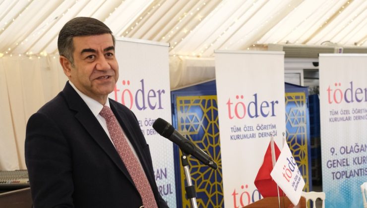 TÖDER Başkanı İbrahim Taşel: Özel öğretim sektörünü hakkettiği yere taşıyacağız