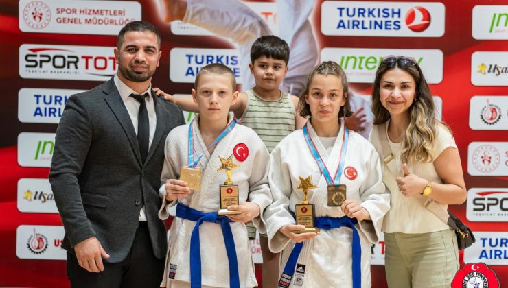 MİNİKLER TÜRKİYE JUDO ŞAMPİYONASI’NDA ÜMRANİYE RÜZGÂRI ESTİ