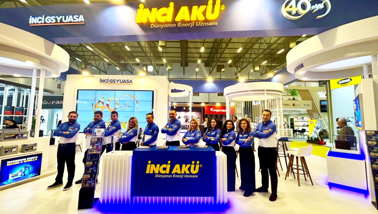 40.yılını kutlayan İnci Akü, Automechanika İstanbul’da yeni akülerini tanıttı