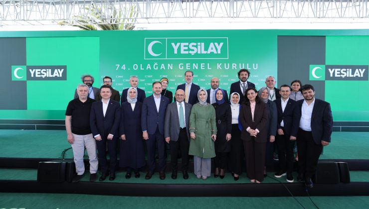 YEŞİLAY, 74. OLAĞAN GENEL KURUL TOPLANTISI GERÇEKLEŞTİRDİ