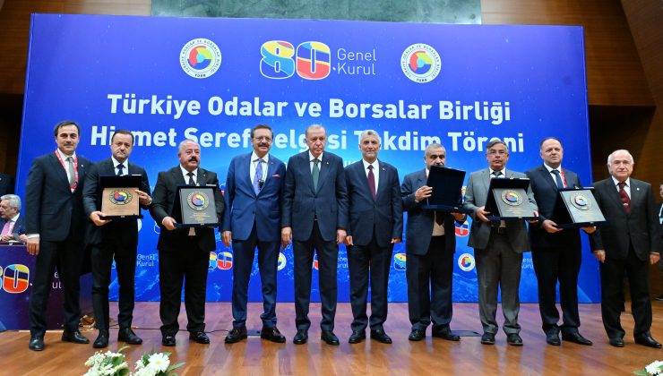TOBB 80. Mali Genel Kurulu Ankara’da yapıldı