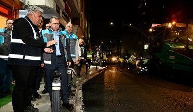 BAŞKAN BAHÇETEPE, ASFALT ÇALIŞMALARINI YERİNDE İNCELEDİ