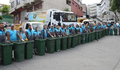 DAHA TEMİZ BİR GAZİOSMANPAŞA İÇİN EKİPLER İŞ BAŞINDA