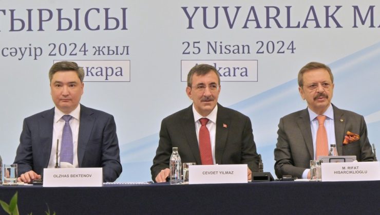 Türkiye – Kazakistan Yuvarlak Masa toplantısı yapıldı