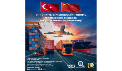 Türkiye-Çin Ekonomik Forumu 6. defa düzenleniyor