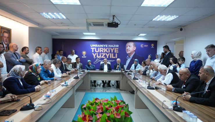 ÜMRANİYE’DE BAYRAMLAŞMA TÖRENİ YAPILDI