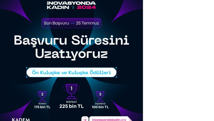 İnovasyonda Kadın Projesi 8. Girişimcilik Kampına katılmak için yeni fırsat!!!