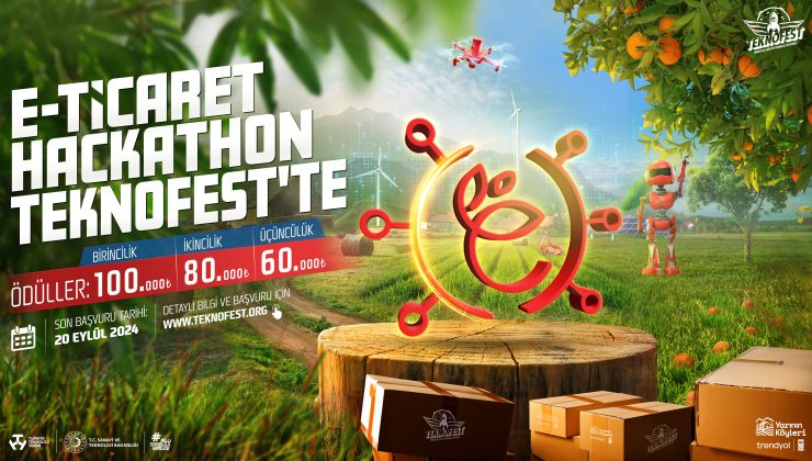 TEKNOFEST 2024 E-Ticaret Hackathonu Yarışması Başvuruları Başladı