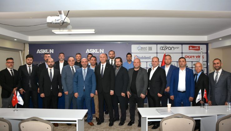 ASKON İZMİR ŞUBESİ’NDE BAŞKAN KUTAY GÜVEN TAZELEDİ