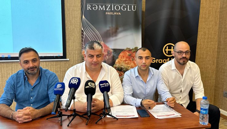 Mehmet Ali Taşdemir: 13. “Altın Oklava” Baklava Ustaları Yarışması ve “Baklava Festivali” Bakü’de yapılacak