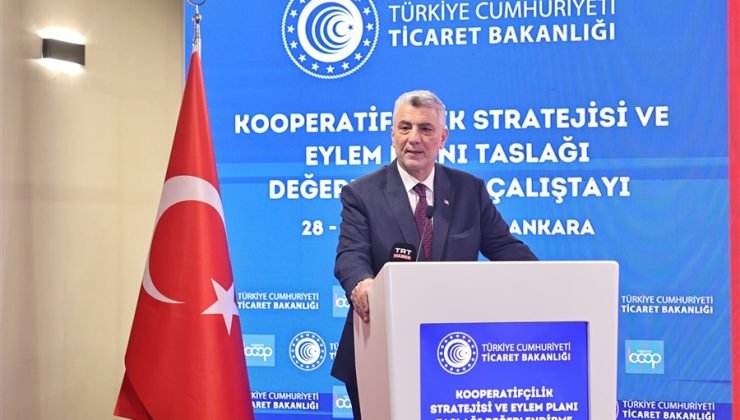 Ticaret Bakanı Ömer Bolat, “Kooperatifçilik Stratejisi ve Eylem Planı Taslağı Değerlendirme Çalıştayı”nda Konuştu