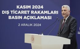 Ticaret Bakanı Ömer Bolat, kasım ayı dış ticaret verilerini Mustafa Gültepe ile birlikte açıkladı