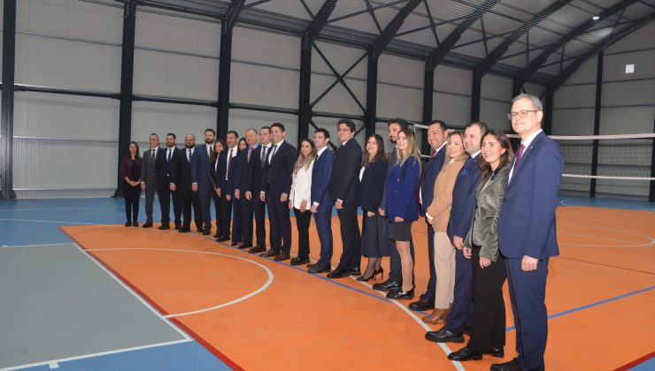 EGİAD Ortaokulu Spor Salonu Tamamlandı