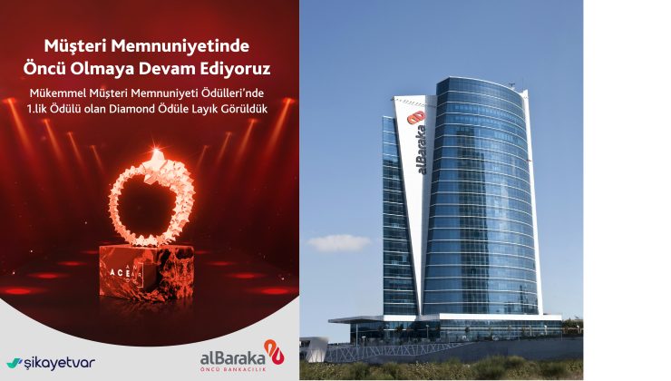 ALBARAKA TÜRK’E ‘MÜKEMMEL MÜŞTERİ MEMNUNİYETİ’ 1.LİK ÖDÜLÜ