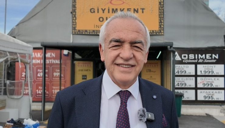 GİYİMKENT’in Vizyoner Başkanı Muzaffer Cevizli’nin Vizyoner Projesi: “OUTLET ÇADIRI”