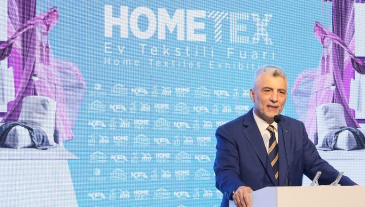 Ticaret Bakanı Ömer Bolat, HOMETEX Fuarı’nın Açılışında Konuştu