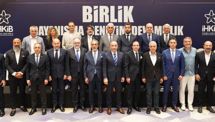 Hazır giyimciler İHKİB Başkanlığı için Mustafa Paşahan’a tam destek verdi