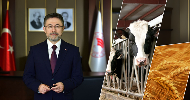 BAKAN YUMAKLI: TÜRKİYE TARIMSAL HASILADA REKOR KIRARAK DÜNYADA İLK 7 ÜLKE ARASINA GİRDİ