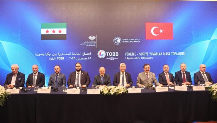 Ticaret Bakanı Bolat, “Türkiye-Suriye Yuvarlak Masa Toplantısı”nda Konuştu