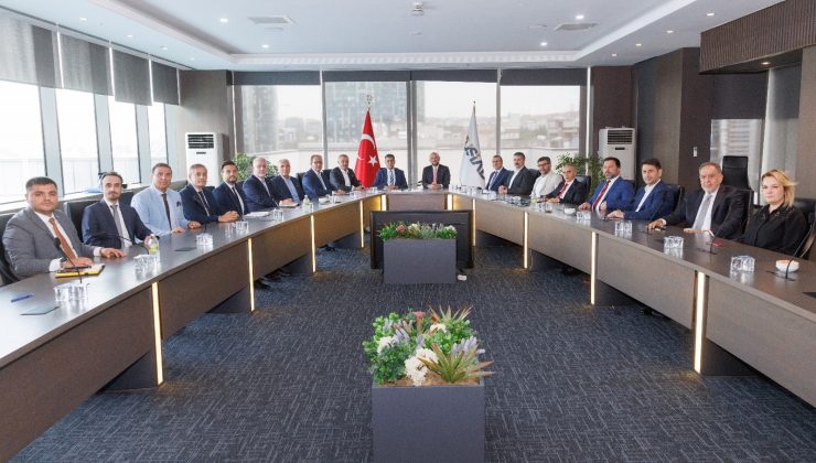 UND BAŞKANI ŞERAFETTİN ARAS VE YÖNETİMİNDEN MÜSİAD BAŞKANI BURHAN ÖZDEMİR’E ZİYARET