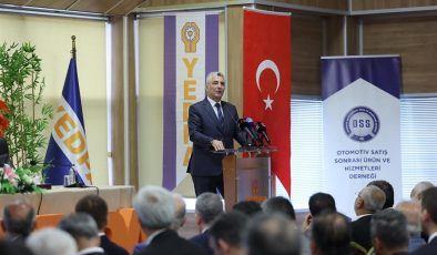 Ticaret Bakanı Ömer Bolat, YEDPA Ticaret Merkezinde Otomotiv Sanayi ve Yedek Parça Sektör Temsilcileri ile Buluştu