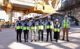 TÜRKİYE NÜKLEER SANAYİ DERNEĞİ HEYETİ AKKUYU NGS’Yİ ZİYARET ETTİ