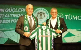 TÜMOSAN VE KONYASPOR SPONSORLUK ANLAŞMASINI YENİLEDİ