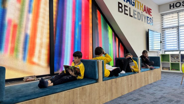 EMNİYETEVLERİ ÇOCUK KÜTÜPHANESİ MİNİK ZİYARETÇİLERİNİ AĞIRLIYOR