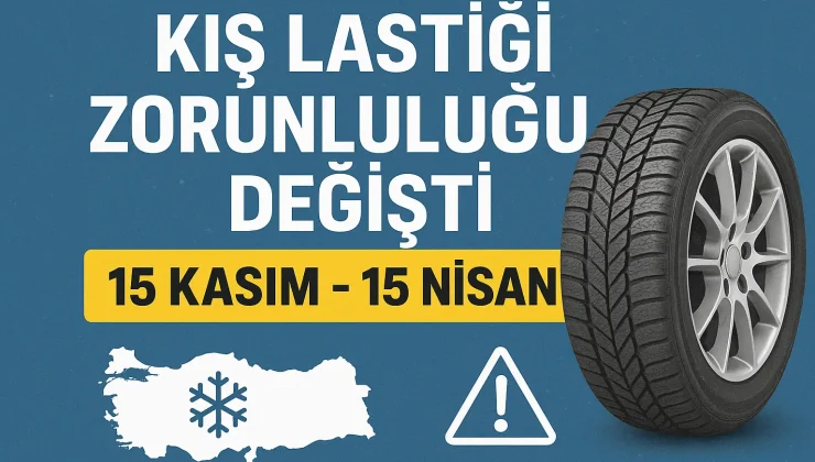 LASİD: “Dikkat! Kış lastiği takvimi erken başlıyor!”