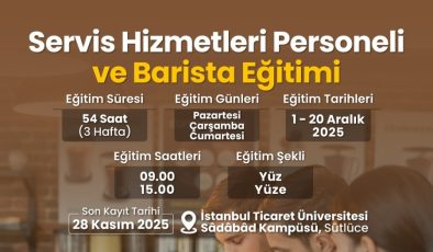İstanbul Ticaret Üniversitesi ve İTO Restoran, Yiyecek-İçecek Hizmetleri Komitesi’nden Nitelikli İş Gücüne Katkı