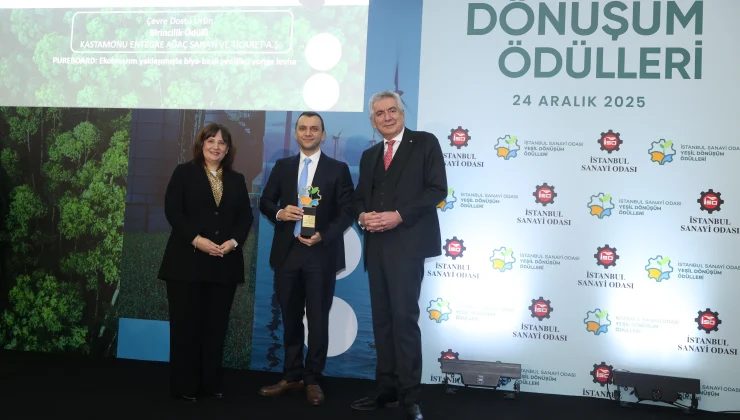 Kastamonu Entegre’ye İSO Yeşil Dönüşüm Ödülü