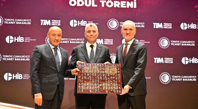 Hizmet ihracatının şampiyonları belli oldu