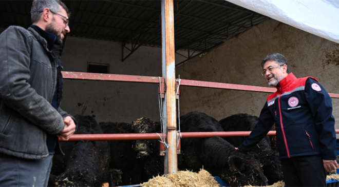 KIRSALDA BEREKET, HAYVANCILIĞA DESTEK PROJESİ MEYVELERİNİ VERMEYE BAŞLADI