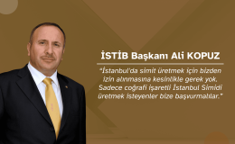 İSTİB Başkanı Ali Kopuz’dan İstanbul Simidi Açıklaması