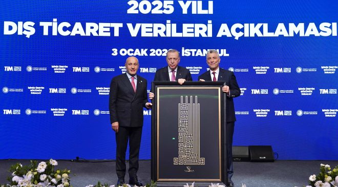 Türkiye 2025’te 273,4 milyar dolarla ihracatta yeni bir rekora imza attı