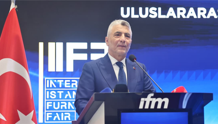 Ticaret Bakanı Ömer Bolat, Uluslararası İstanbul Mobilya Fuarı’nın Açılışında Konuştu