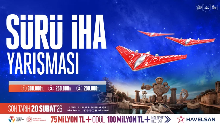 Geleceğin Hava Gücü TEKNOFEST’te Şekilleniyor: Sürü İHA Yarışması Başvuruları Başladı