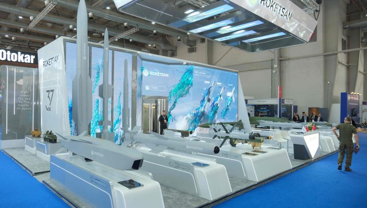 ROKETSAN, iş ortaklarıyla birlikte Suudi Arabistan’daki WDS Fuarına Çıkarma Yapıyor