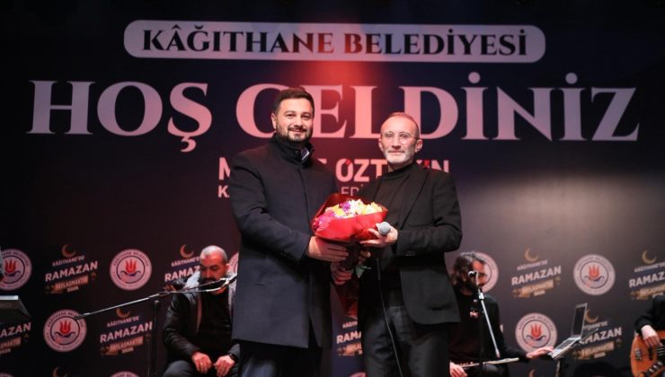 ÖMER KARAOĞLU VE SERDAR TUNCER KÂĞITHANE’DE RAMAZAN COŞKUSUNA ORTAK OLDU