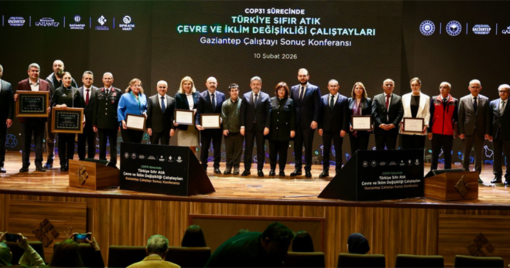BAKAN YUMAKLI, GAZİANTEP’TE “SIFIR ATIK ÇALIŞTAYI SONUÇ KONFERANSI”NA KATILDI