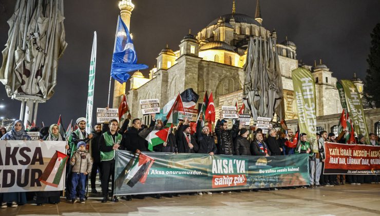 STK’lardan İsrail’in Mescid-i Aksa’daki ibadet yasağına tepki