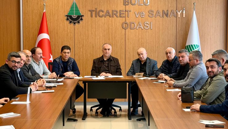 BOLU BÖLGE ÇALIŞMA GRUBU TOPLANTISI GERÇEKLEŞTİRİLDİ