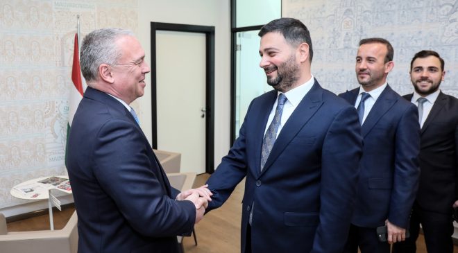 BAŞKAN ÖZTEKİN’DEN LÁSZLÓ KELLER’A İADEYİ ZİYARET