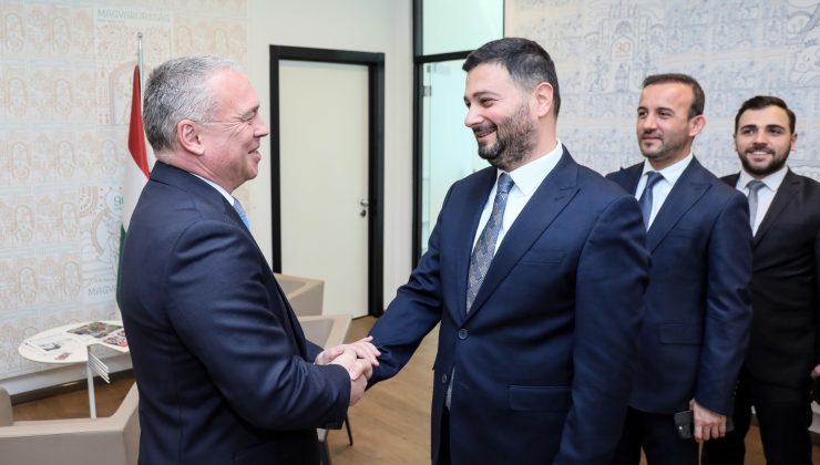 BAŞKAN ÖZTEKİN’DEN LÁSZLÓ KELLER’A İADEYİ ZİYARET