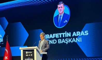 UND YÖNETİM KURULU BAŞKANI ŞERAFETTİN ARAS, YAPAY ZEKÂ ÇAĞINDA E-TİCARETİN LOJİSTİĞİ ZİRVESİ’NDE AÇILIŞ KONUŞMASI YAPTI