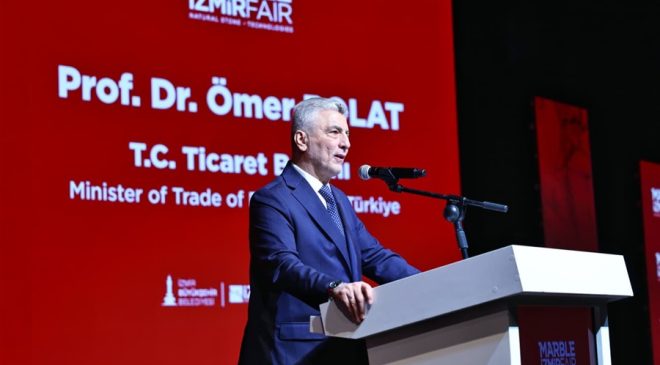 Ticaret Bakanı Ömer Bolat, İzmir’de Fuar Açılışına Katıldı