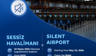 İstanbul Sabiha Gökçen’de “sessiz havalimanı” uygulaması başlıyor