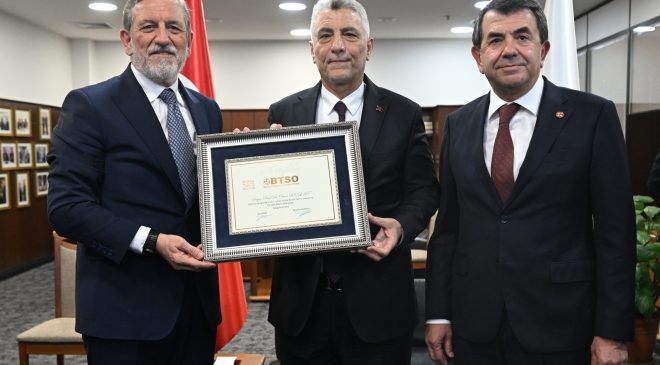 Ticaret Bakanı Prof. Dr. Bolat Bursa İş Dünyası ile Buluştu