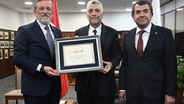 Ticaret Bakanı Prof. Dr. Bolat Bursa İş Dünyası ile Buluştu