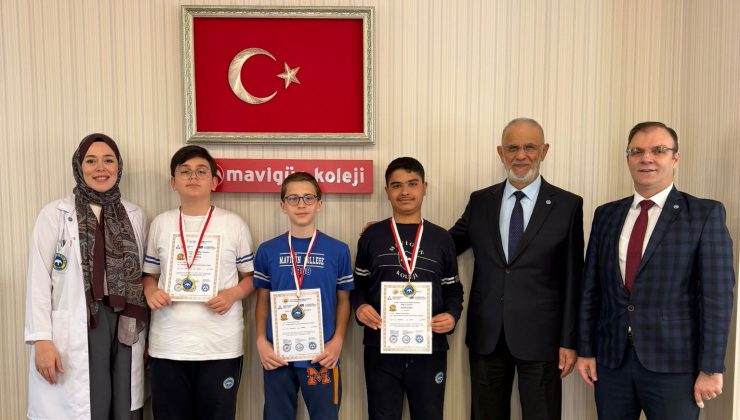 ULUSLARARASI MATEMATİK DALINDA MAVİGÜNE ALTIN MADALYA